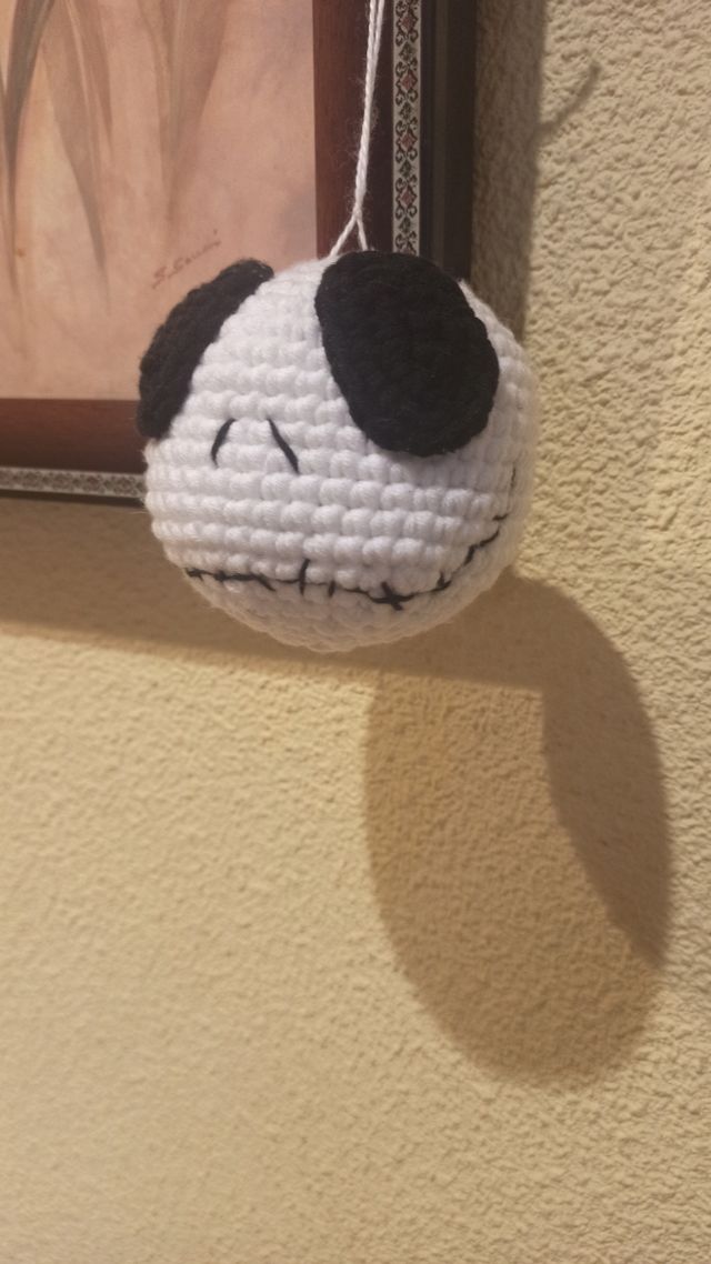 Muñeco Jack Skellington. Ganchillo