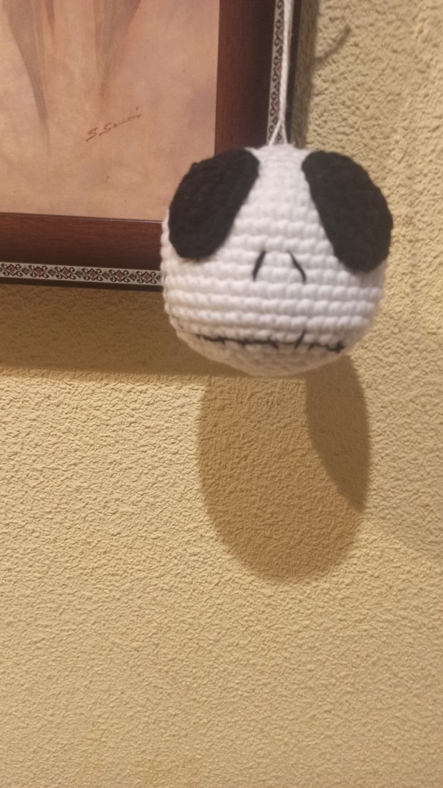 Muñeco Jack Skellington. Ganchillo
