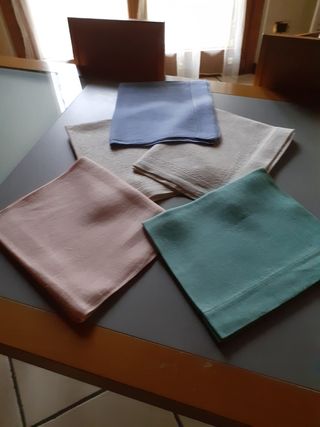 Set asciugamani bagno cotone lino