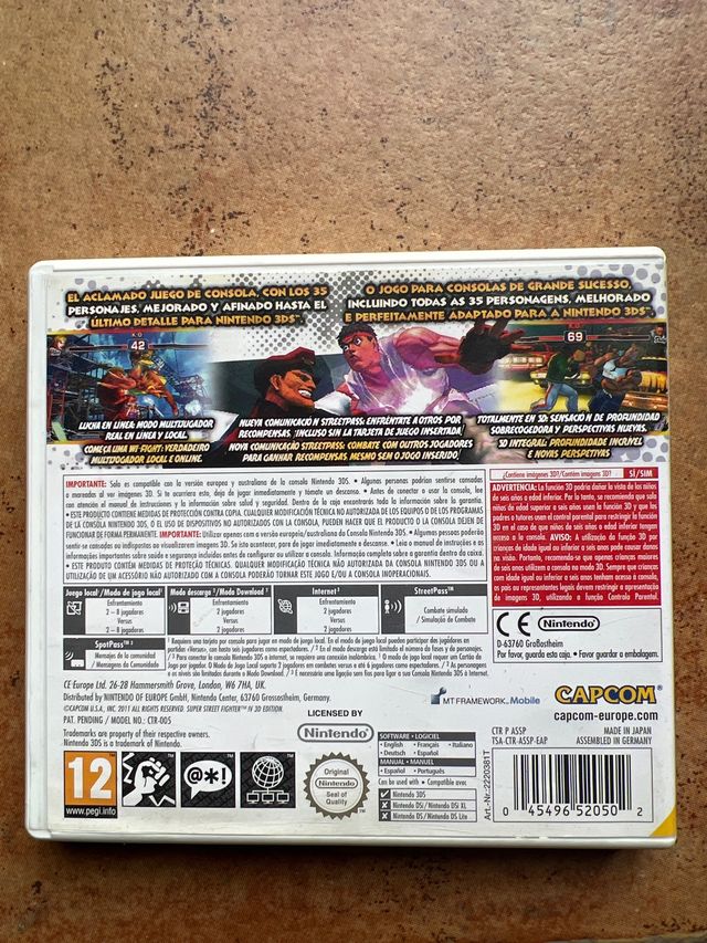 Super Street Fighter IV edizione 3D - Nintendo 3DS