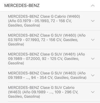 amortiguador direccion MercedesBenz clase G Nuevo