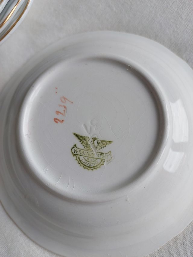 6 coppette SCI Laveno Vintage 