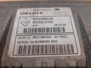 CENTRALITA MOTOR UCE RENAULT CLIO III 0 1.5 DCI (B