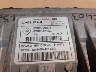 CENTRALITA MOTOR UCE RENAULT CLIO III 0 1.5 DCI (B