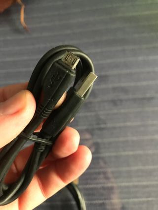 Lote de 3 cables y cargadores nuevos