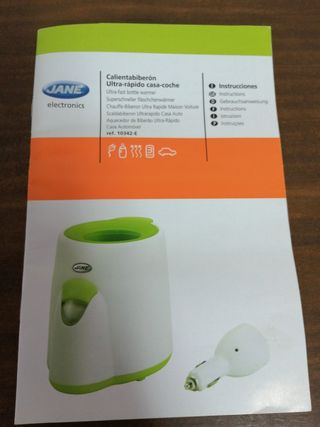 Calienta biberones Jane ultra rapido