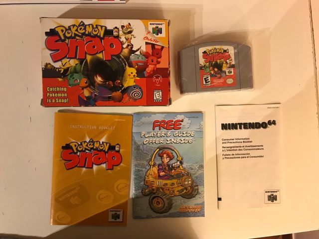 Pokemon snap Nintendo 64 americano