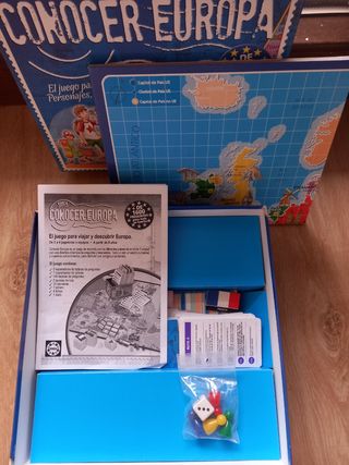 Juego mesa conocer Europa