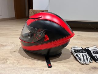 Casco de moto