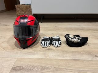 Casco de moto