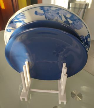 3 Porta piatti da 6 ciascuno