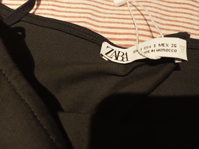 VESTIDO ZARA, TALLA S.