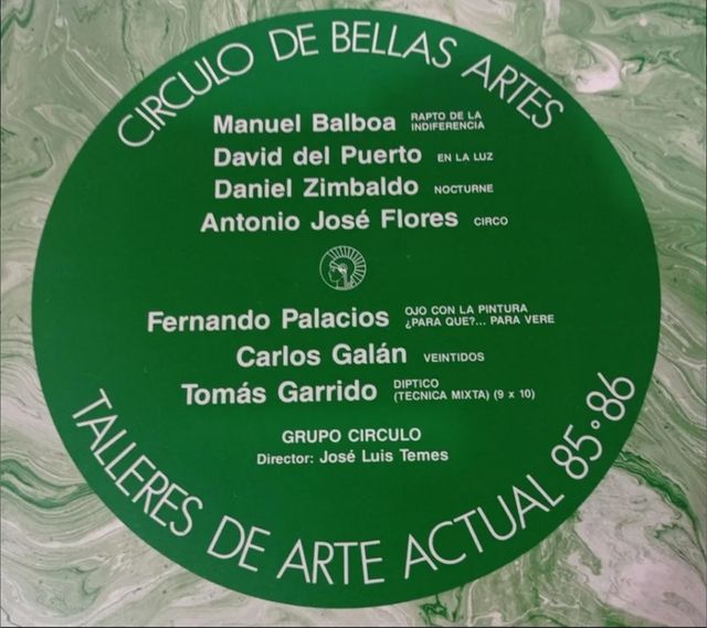 2 Vinilos Círculo De Bellas Artes
