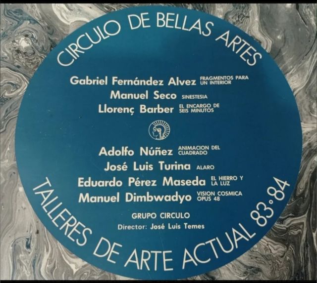 2 Vinilos Círculo De Bellas Artes
