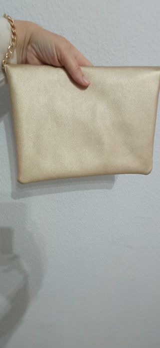 Bolso de fiesta dorado 