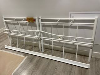 Cama diván de forja