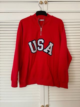 Sudadera Usa zara