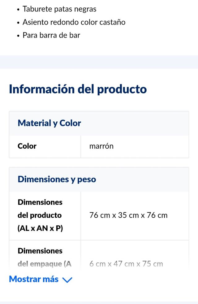 TABURETE MESAS ALTAS ( 60 Taburetes ) 