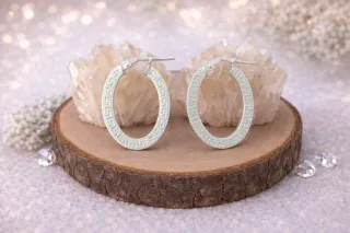 Aros estilo Greca plata