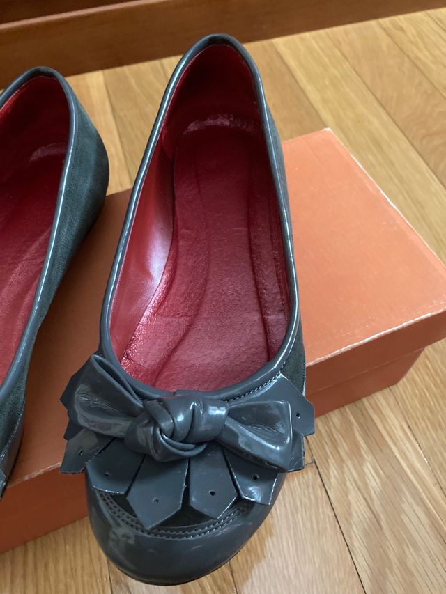 Francesita Gris con Charol