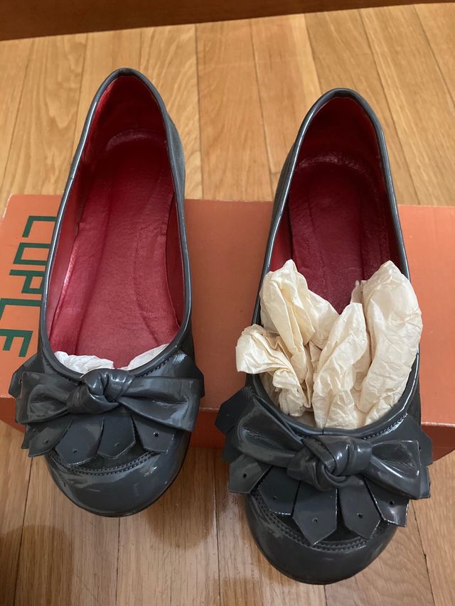 Francesita Gris con Charol