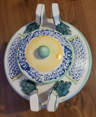 Centrotavola contenitore vintage