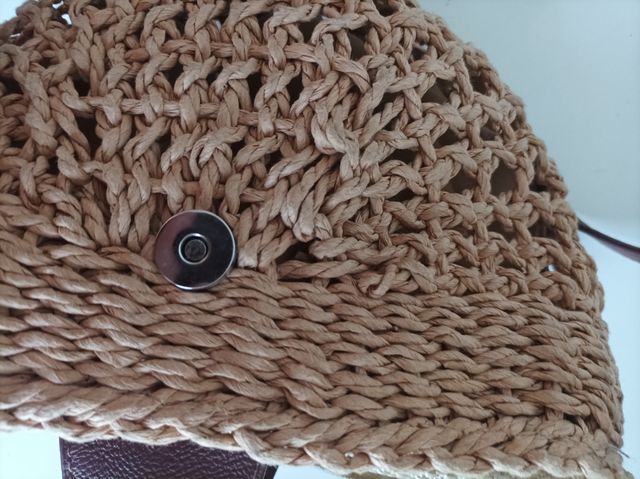 Bolso crema para mujer