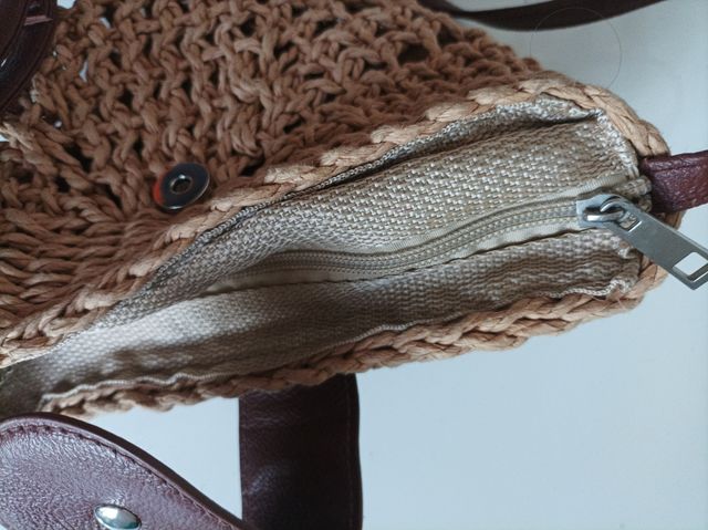 Bolso crema para mujer