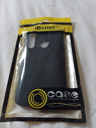 Cover nera MotoG8 Plus S