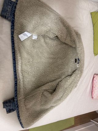 cazadora vaquera borrego levis