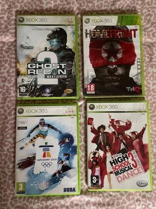 Pacchetto di 4 giochi per Xbox 360