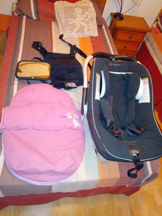 Silla de paseo, cuco y capazo.