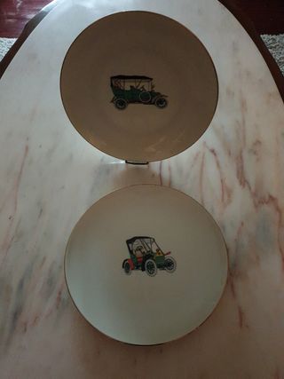 Platos decorativos MAH-VIGO vintage