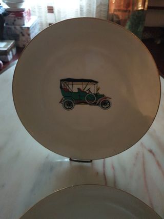 Platos decorativos MAH-VIGO vintage