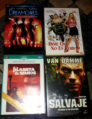 PELICULAS EN DVD