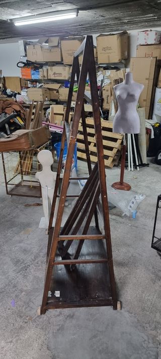 Toallero Metal con Espejo