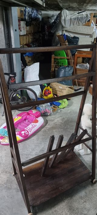 Toallero Metal con Espejo