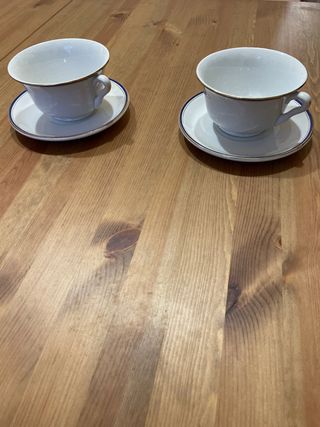 Juego de 6 tazas de chocolate 
