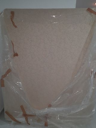 Somier tapizado 150x184