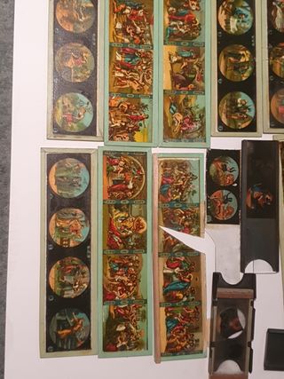 Cristales linterna mágica