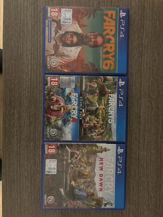 Farcry (dal 4 al 6 + new dawn)