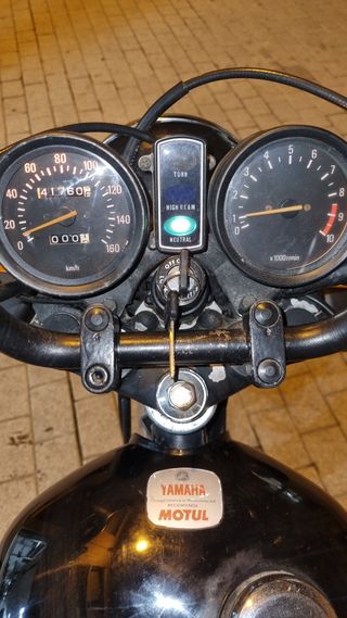 Yamaha sr 250 , año 1986