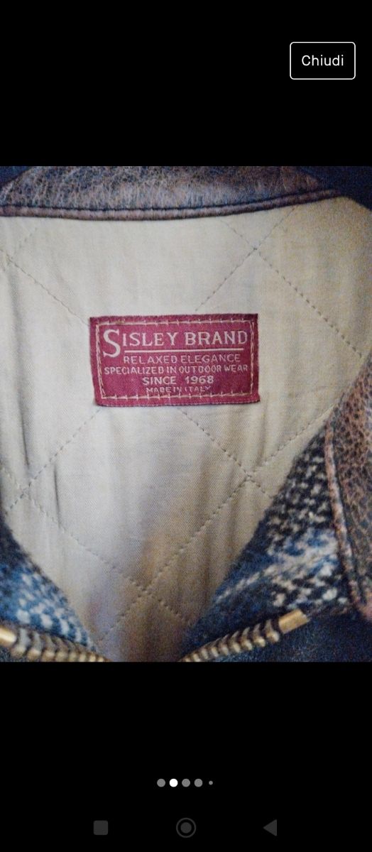 Giaccone uomo Sisley 