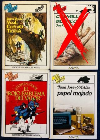 3 novelas Colección Tus Libros 3eur/ud