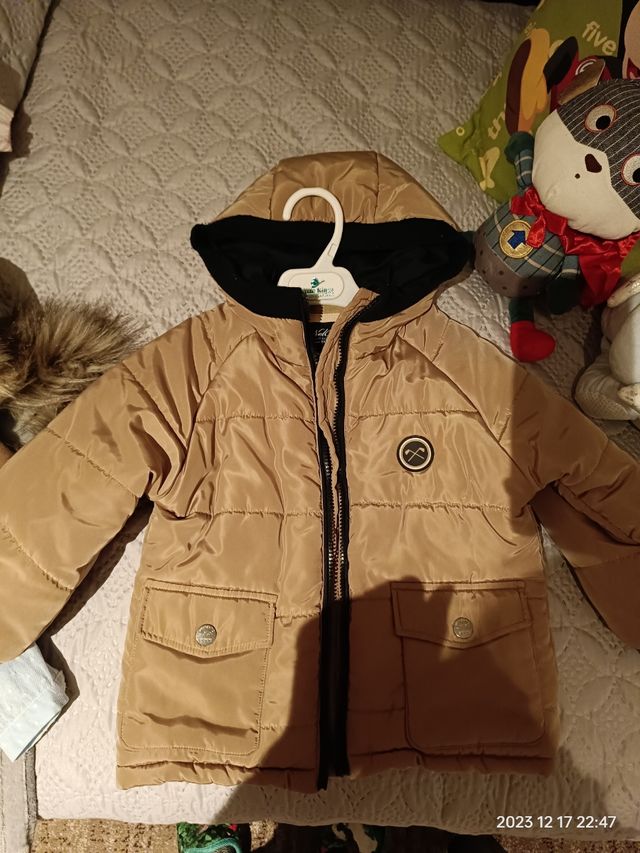 Abrigo/ chaqueta/ plumífero niño