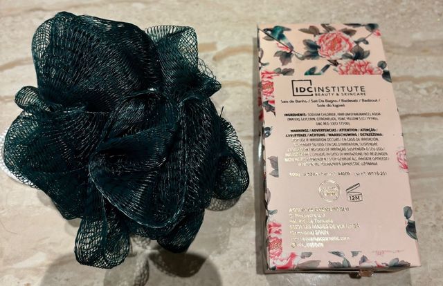 Esponja y sales de Baño