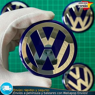 X4 Emblemas Volkswagen 60mm Pegatinas Tapacubos