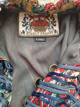 Vestido holy preppy xs nuevo