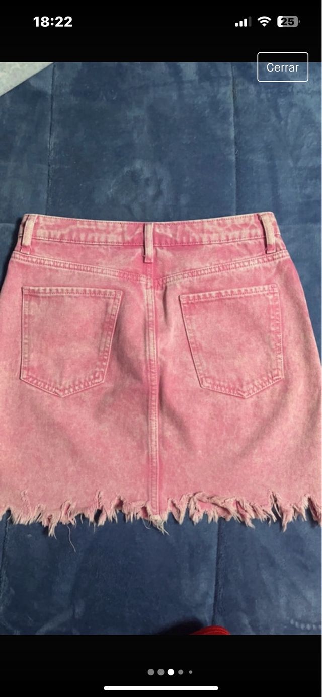 valda vaquera Zara talla S