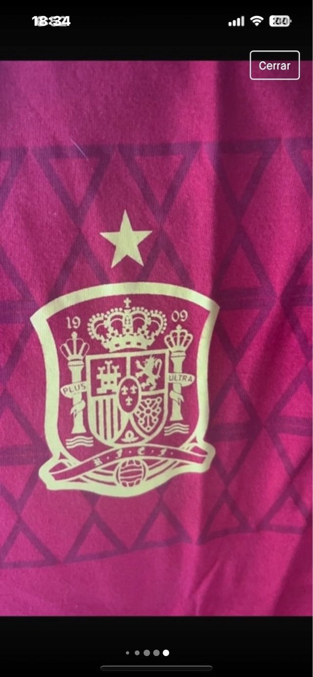 camiseta sin estrenar- seleccion española XL